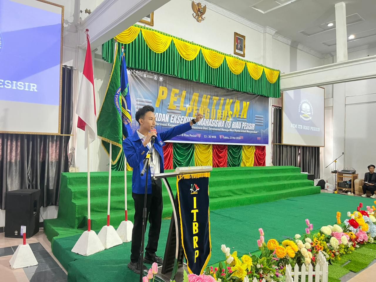 PELANTIKAN BEM ITB RIAU PESISIR 2026: PENGUATAN PERAN ORGANISASI KEMAHASISWAAN DALAM KOLABORASI AKADEMIK DAN PENGABDIAN MASYARAKAT